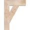 Ekena Millwork Traditional Block Smooth Bracket, Douglas Fir, 5 1/2"W x 22"D x 30"H BKT06X22X30TRA05SDF - alternate 4